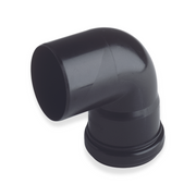 Verbindungsbogen schwarz DN75/87°