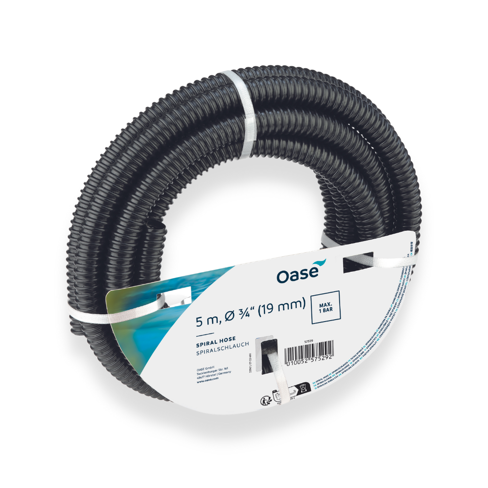 Oase Spiralschlauch schwarz 10 m