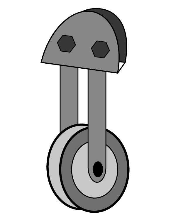 Bodenrolle für die Tür Hundezaun | Gartenzaun