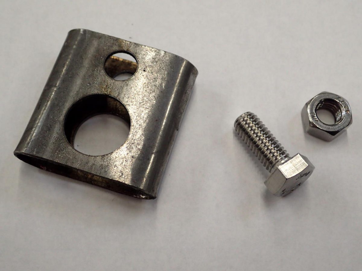 Klemmführung für Wandhalter