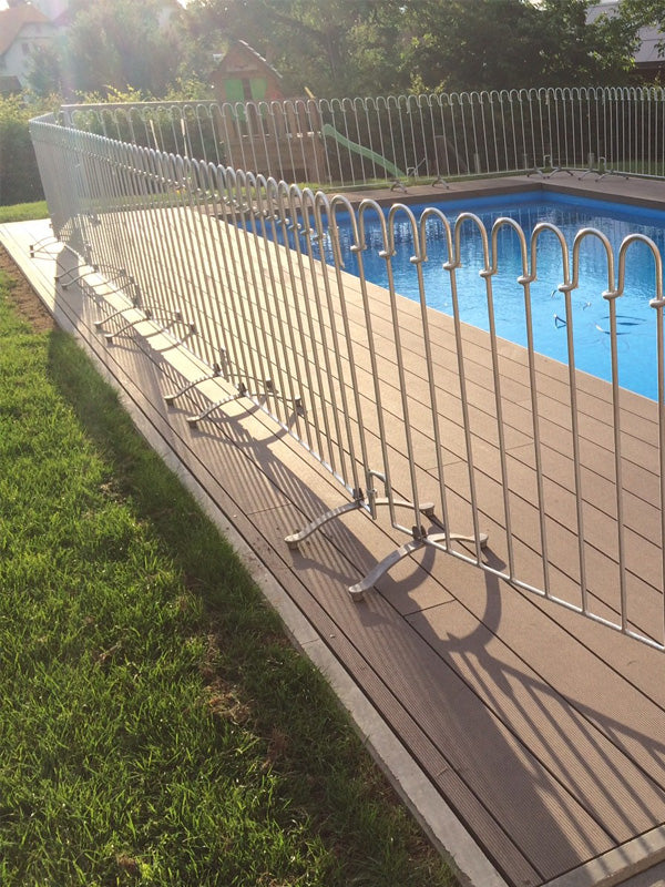 Stellzaun Poolfix 100 - die Kindersicherung für Ihren Pool