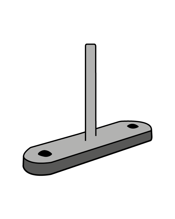 Terrassenelement light 55, 100, 120 Aufbauhöhe