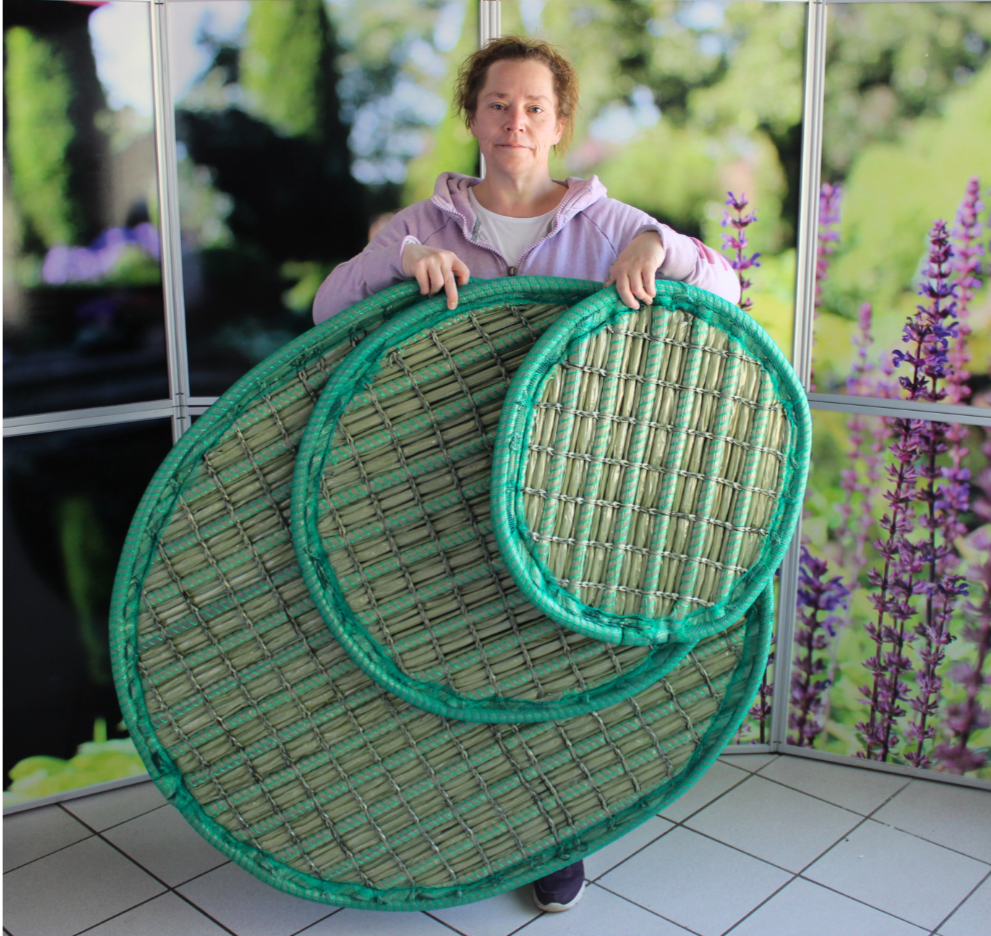 Pflanzeninsel Ø ca. 60 cm mit oder ohne Teichpflanzen