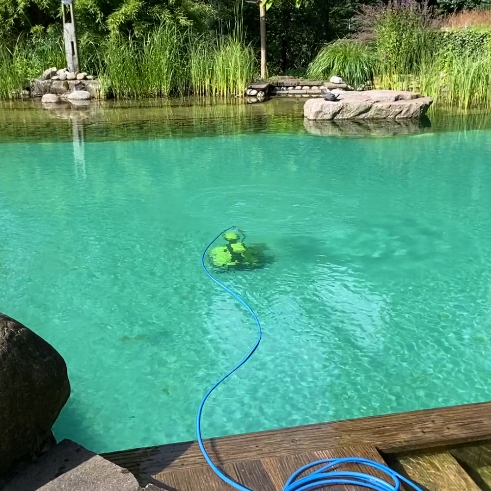 Dolphin S-BIO Cleaner im Schwimmteich