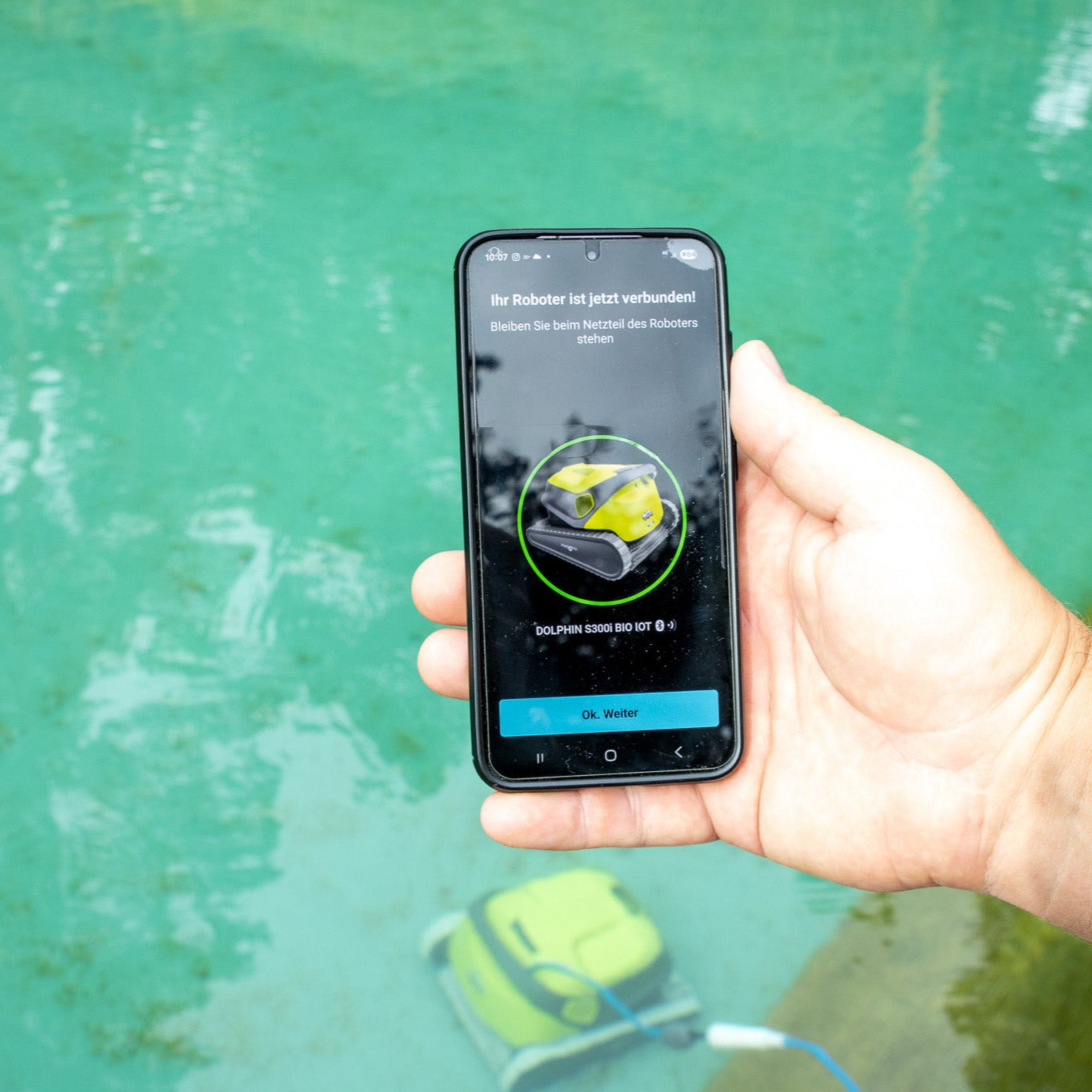 App-Steuerung Poolroboter S300i