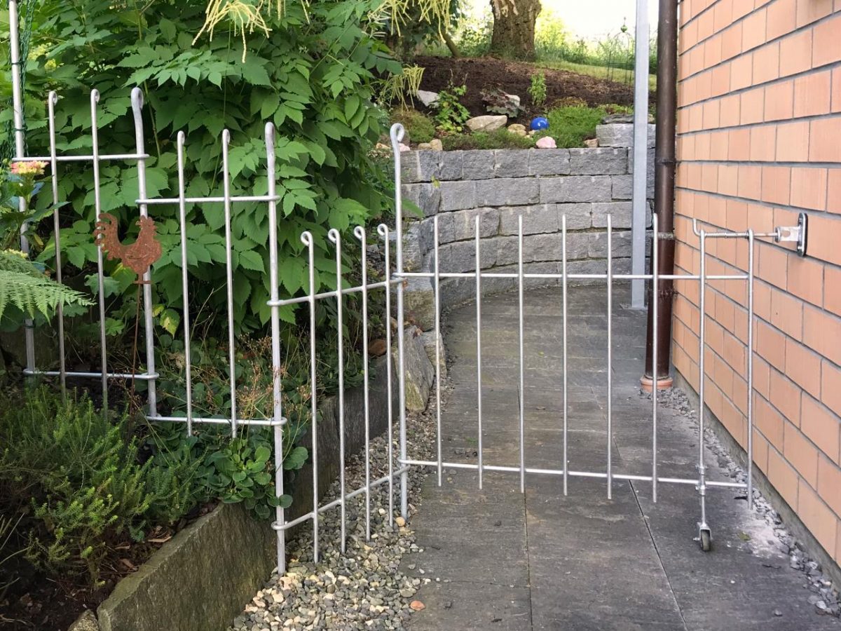 Riegel-Wandhalter für die Tür Hundezaun | Gartenzaun