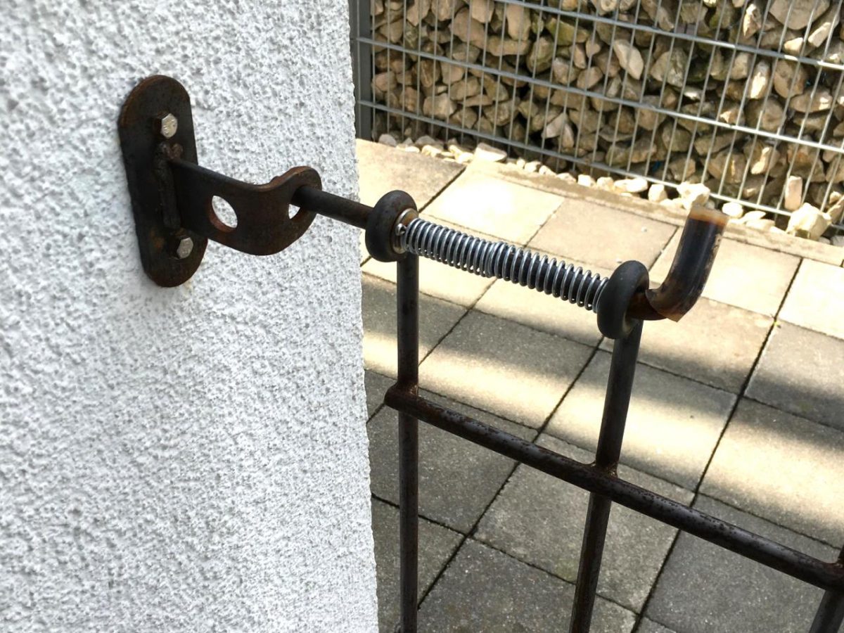 Riegel-Wandhalter für die Tür Hundezaun | Gartenzaun