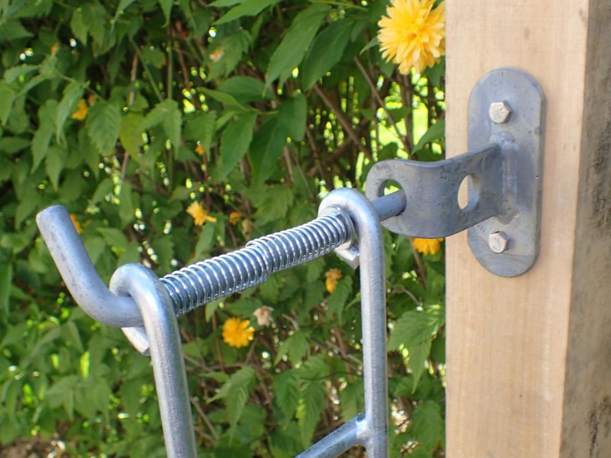 Riegel-Wandhalter für die Tür Hundezaun | Gartenzaun