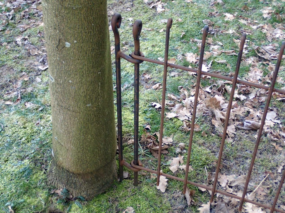 Scharnierpfosten für die Tür Hundezaun | Gartenzaun Sonderpfosten